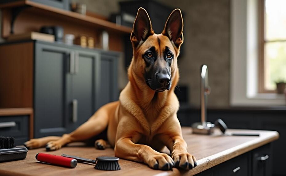 beginner belgian malinois grooming