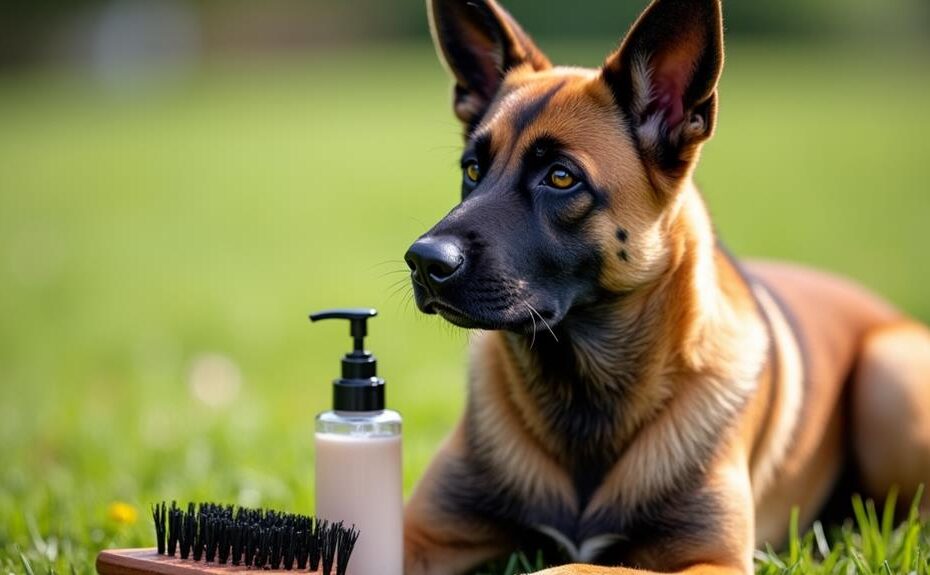 belgian malinois coat care