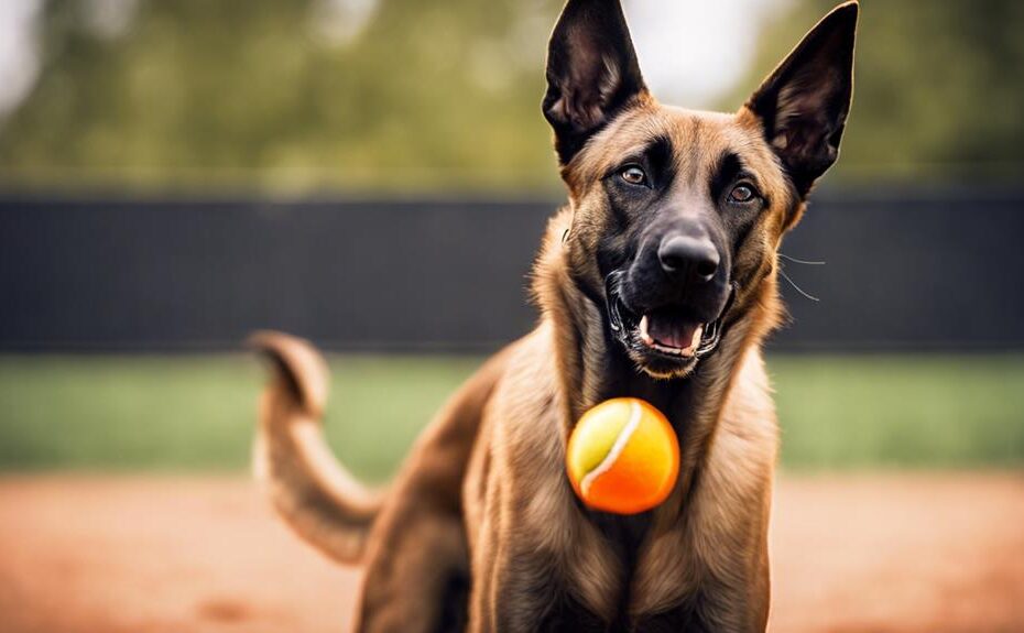 belgian malinois enjoy fetching games