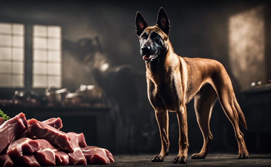 belgian malinois protein requirements