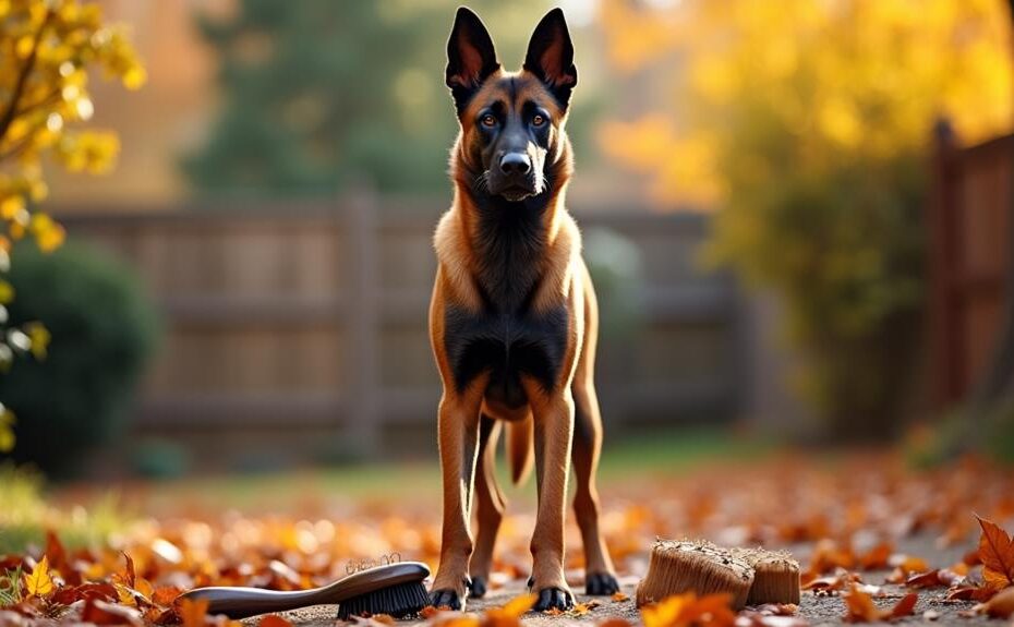 belgian malinois seasonal grooming