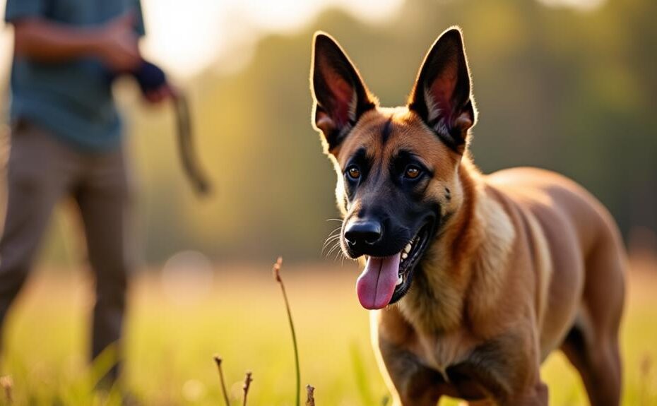 belgian malinois training body language