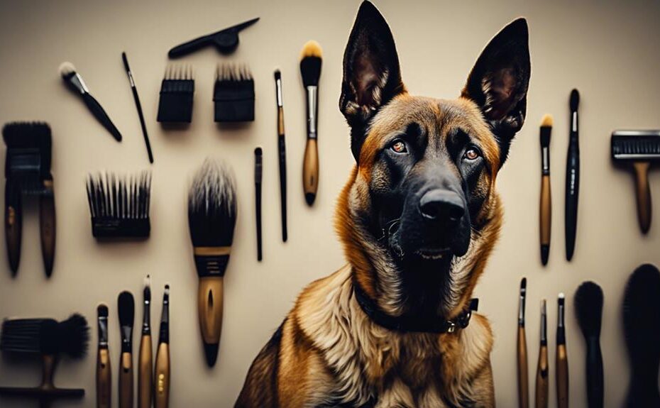 best brush belgian malinois