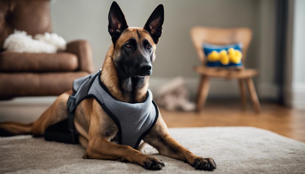 choosing thundershirt for malinois