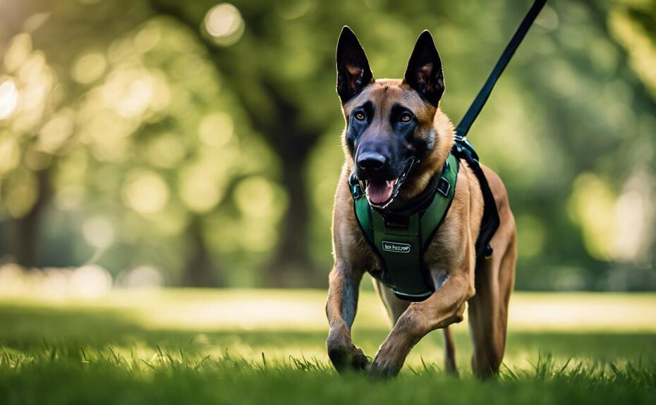 comfortable control harnesses for malinois