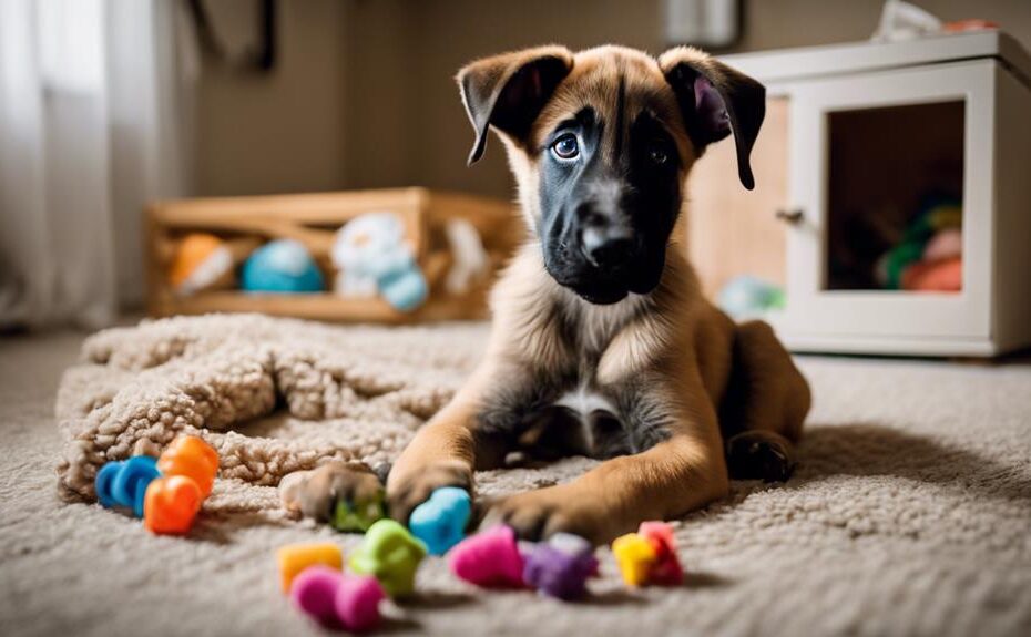 crate training belgian malinois