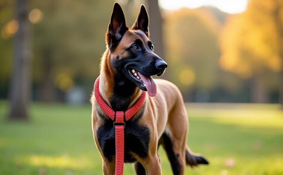 durable stylish leashes belgian malinois