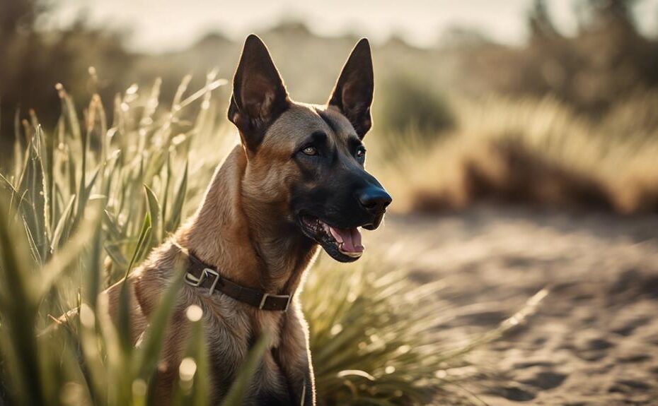 malinois allergy skin care