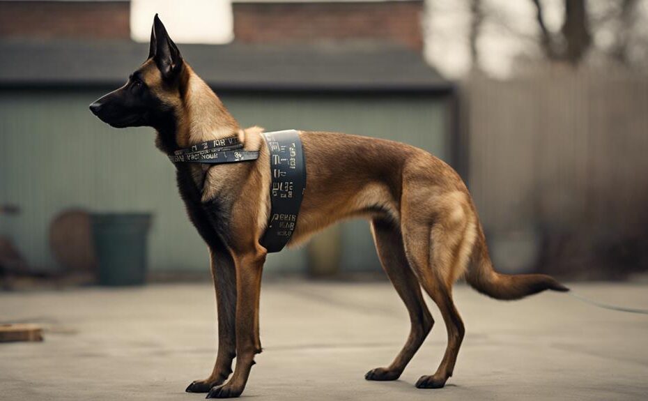 measure belgian malinois coat