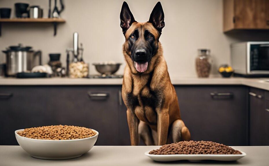 muscle building diet for malinois