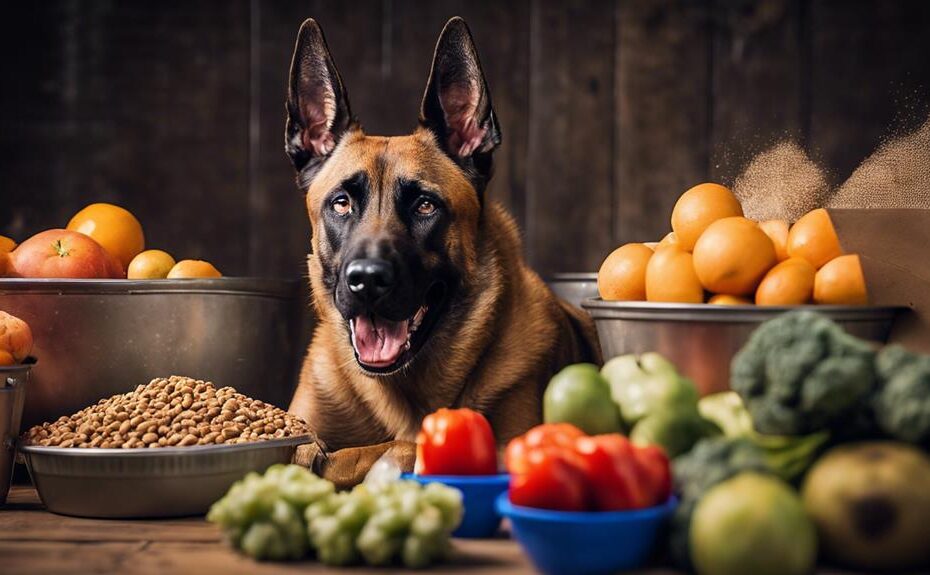 nourishment for active malinois