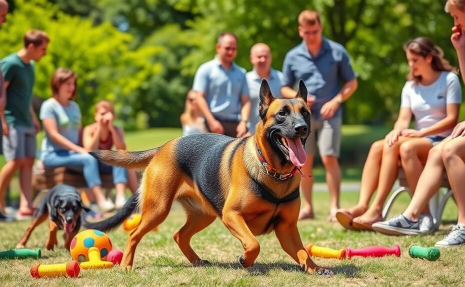 socialize belgian malinois effectively