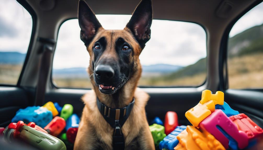 toys for belgian malinois travel