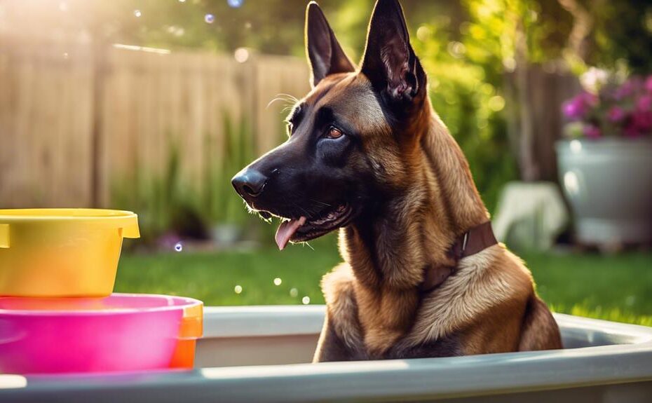 waterless baths for malinois